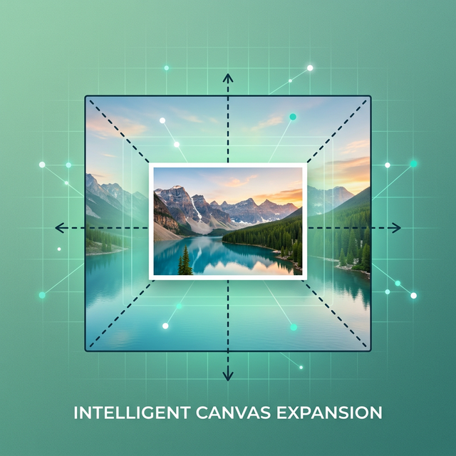 Extensão inteligente do canvas