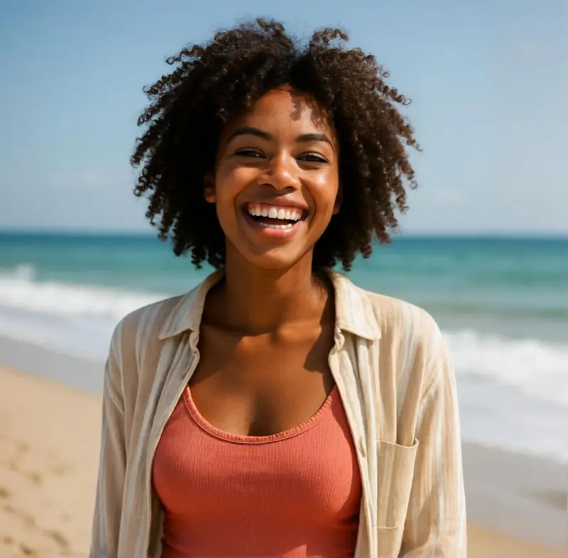 AI-powered background removal showcase